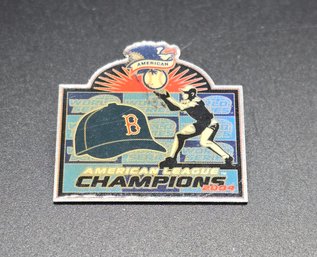 2004 ALCS Champions Boston Red Sox Pin
