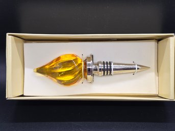 Brand New Mango Moon Collection Drop Amber Bottle Stopper