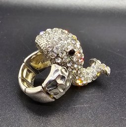 Vintage Whale Stretch Ring