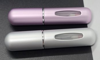 Pair Of Brand New Portable Mini Refillable Perfume Atomizers