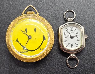 Pair Of Vintage Timepieces