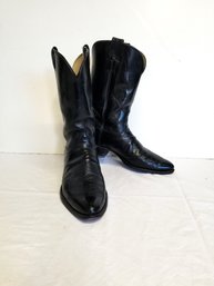 Men's R-custom Leather Cowboy Boots The Tack Room Westport CT Size 12D