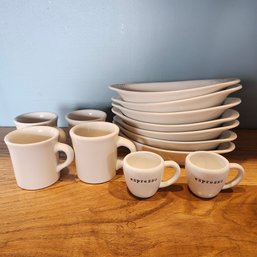 Au Gratin Dishes, Coffee And Espresso Cups