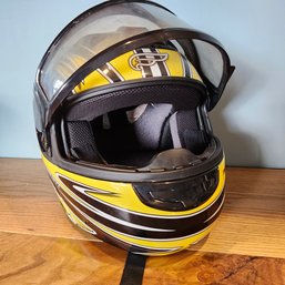 Yellow Fulmer Snowmobile Helmet