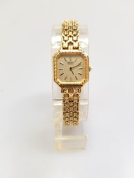 Vintage Seiko Ladies Gold Tone Quartz Wristwatch