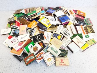 Vintage Mixed Lot Of 125 Collectible Matchbooks