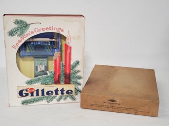 New Old Stock Gillette Holiday No 1 Super Speed Gift Set