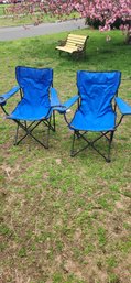 2 Folding Portable Chairs