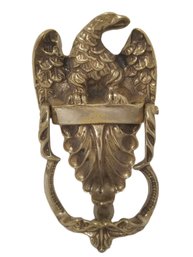 Vintage Solid Brass Eagle Door Knocker