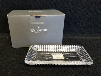 NEW Waterford Crystal Cash '7' Tray Stamped - Original Box With Packaging