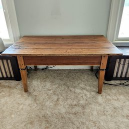Coffee Table With Antique Top