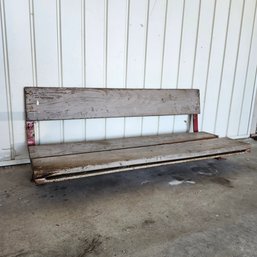Bench Seat Wood And Metal