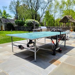 Folding Outdoor Recreational Ping Pong Table With Paddles/balls