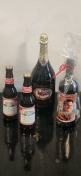 Collection Of Budweiser Millennium Bottles