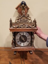Fantastic Hand Crafted Coocoo Clock By John Warmink