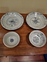 Lot Of Decorative Hand Crafted Dishes/bowls - 4 Pieces