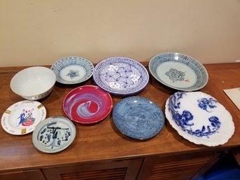 Lot Of Various Decorative Dishes (9)