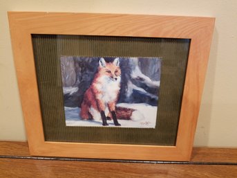 Framed Artwork - The Fox - 12'x10'