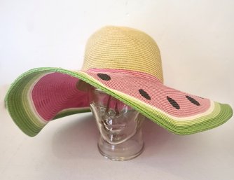 Cute Watermelon Wide Brimmed Sun Hat