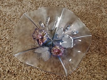 Decorative Glass Bowl - 13'