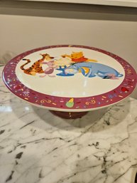 Disney Winnie The Pooh And Friends Cake Plate