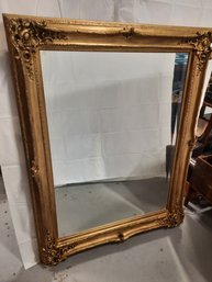 Massive Vintage Gilt Mirror