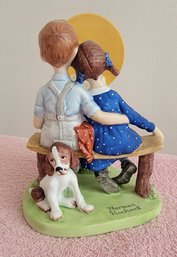 Young Love, Danbury Mint Norman Rockwell Figurine