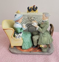 Vintage Times,  Norman Rockwell Figurine From Gift World Of Gorham