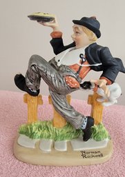 Caught In The Act, Danbury Mint Norman Rockwell Figurine