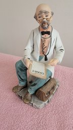 Vintage Porcelain Figure Of A Doctor