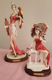 Two Micena Collection, Porcelain Figures