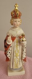 Rare Full Bee Hummel Figurine Jesus Infant Of Prague Porcelain