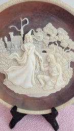 Wonderful Lancelot & Guinevere Limited Edition Plate 1981, Great Romances Of History Collection