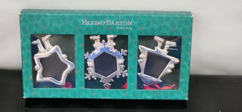 Reed And Burton Silver-plated Ornaments