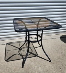 Hightop Patio Table With Mesh Top