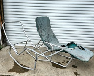 Pair Of Aluminum Chaise Lounge Chairs Finkel