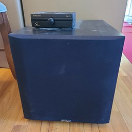 Paradigm Speaker And External Car Audio System With Headphone Jack