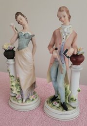 Two Napcoware Bisque Figures