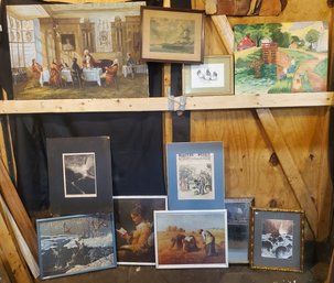 A Wonderful Lot Of ART Paintings & Prints ~ Many Listed Artist