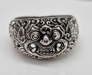 Bali, Sterling Silver Barong Ring