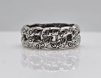 Size 7 Sterling Silver Band Ring