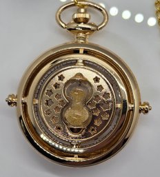 Brand New Hourglass Pocket Watch