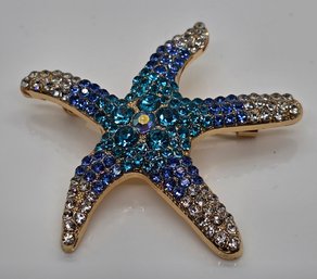 Beautiful Starfish Brooch