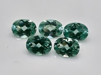 5 Green Spinel
