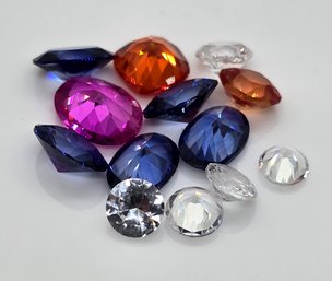 13 Colored Sapphires