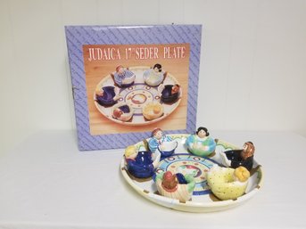 Judaica Seder Plate With Box