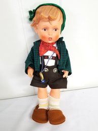 Vintage 12' Vinyl Boy Doll By  M.j. Hummel Goebel