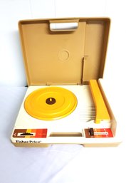 Vintage Children's 1978 Fisher Price Record Player Portable Phonograph