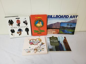 Coffeetable Books - The Yum Yum Book, Work Clothes, Billboard Art & More