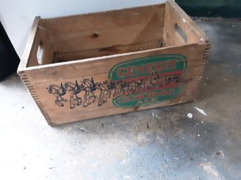 Genesee 12 Horse Ale Crate
